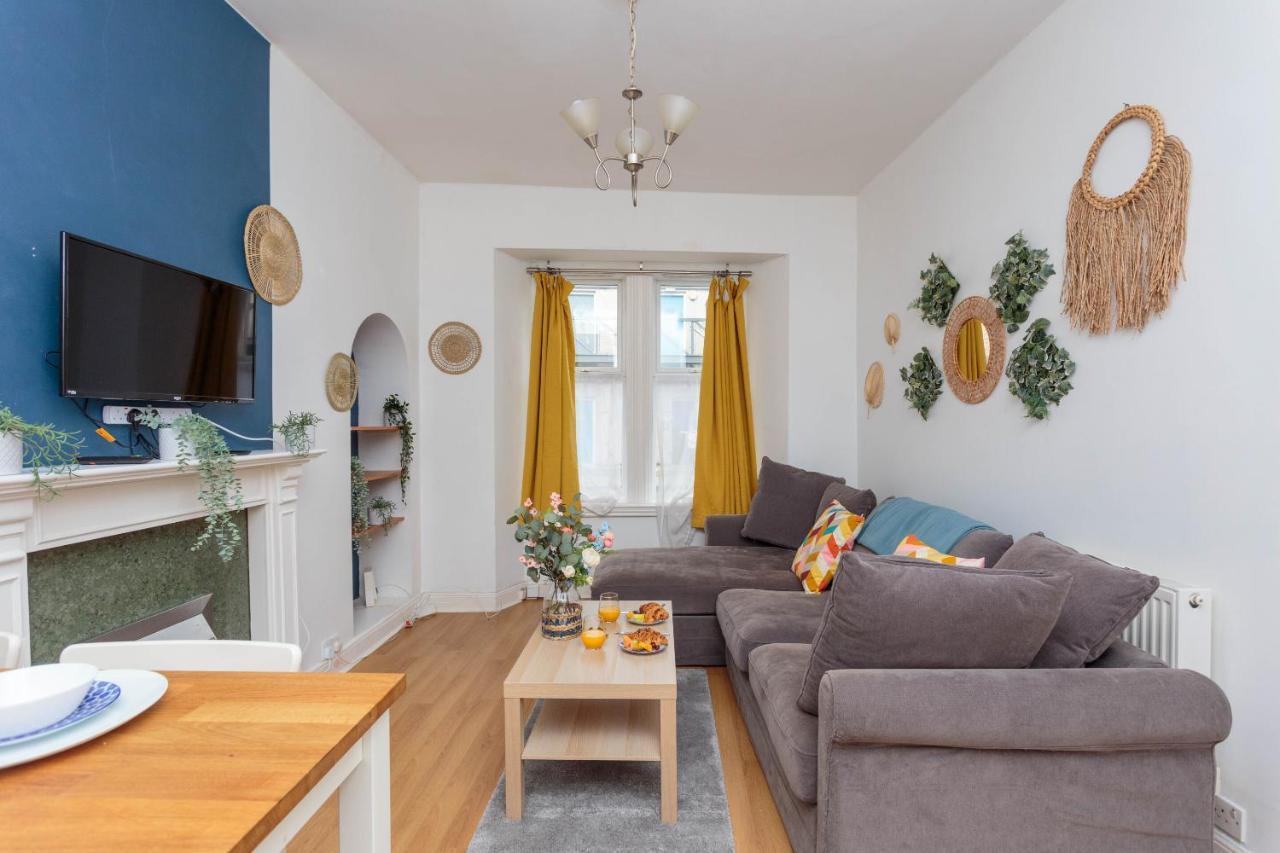 Warm 1Bed Flat Leith Walk Lejlighed EDI Eksteriør billede